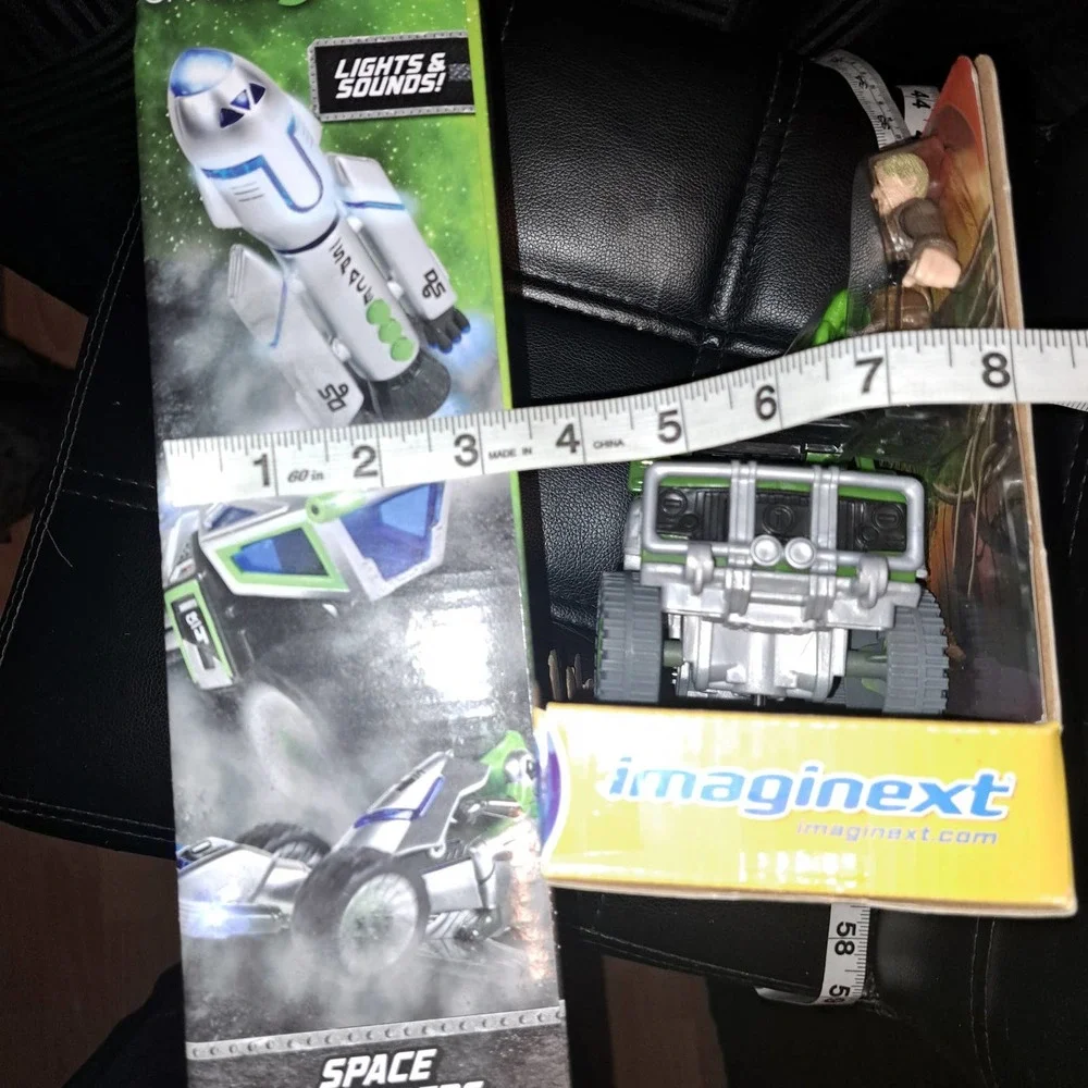 NIB - TWO FUN Toy Sets -Space Maxx with lights & Sounds-Jurassic Park Fun too